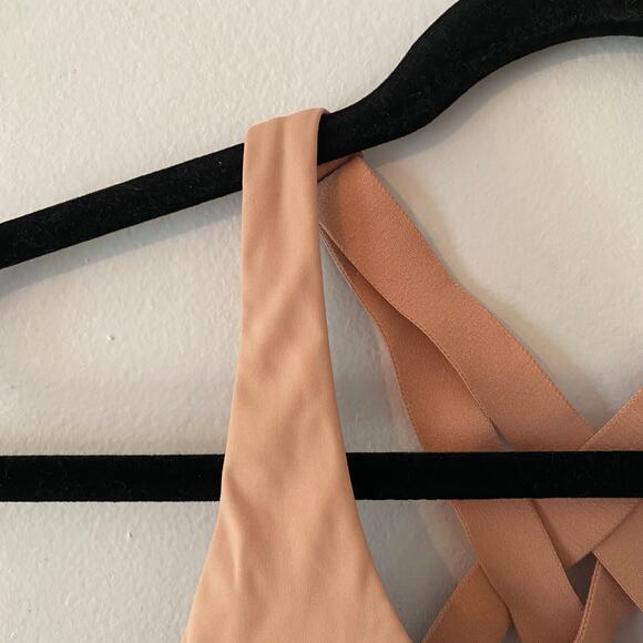 Lululemon Energy Bra Light Pink Padded Sports Bra High Support Women's size 38D - Picture 3 of 8